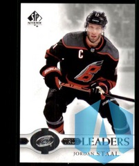 2020-21 SP Authentic True Leaders #TL-JS Jordan Staal - Carolina Hurricanes